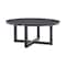 Armen Living Argiope 3 Piece Patio Outdoor Swivel Seating Set in Dark Gray Aluminum with Gray Cushions 840254332638 - alternate 7